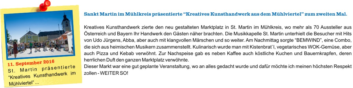 O Fotomagazin / Kreatives Handwerk in St. Martin 2016